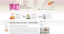 Desktop Screenshot of movie-creator.com