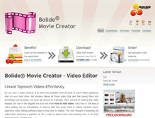 Tablet Screenshot of movie-creator.com
